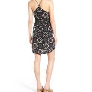 Madewell Starview Batik Grid Silk Dress 12